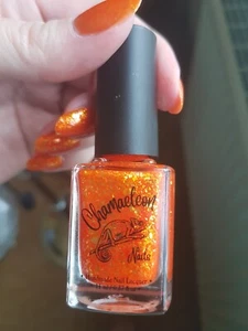 Chamaeleon Nails Pumpkin Fields | Independant Nailpolish| Flakie jelly| - Bild 1 von 2