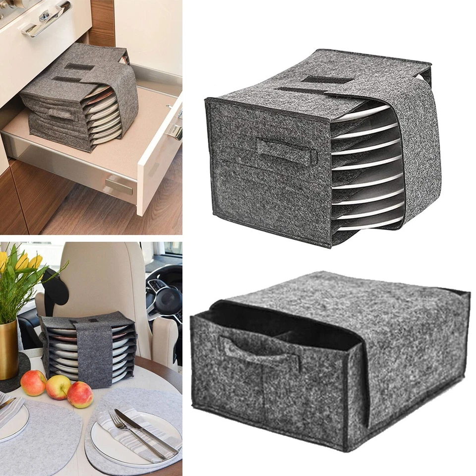 Wohnmobil Tellerhalter für Teller Filz Geschirrhalter Camping Tassenhalter - Bild 1 von 4