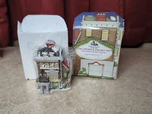 Charles Dickens Heritage The Crown And Cricket en 1992 Edición Coleccionista... - Imagen 1 de 9