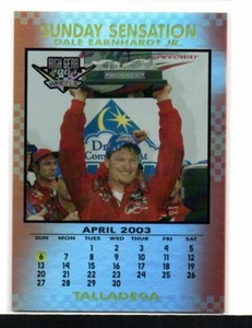 DALE EARNHARDT Jr : 2004 - WEELS / HIGH GEAR / SUNDAY SENSATION - CARD No # SS3 - Picture 1 of 2