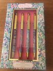 Lilly Pulitzer Pen set Assorted Patterns Black Ink Great Gift-NEW In Box!