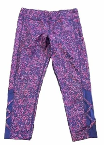 Champion Girl's Purple Spandex Capri Leggings Sz L 10/12 - Picture 1 of 6