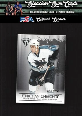 2003 Pacific Private Stock Titanium 86 Jonathan Cheechoo  /250 - Image 1 of 2