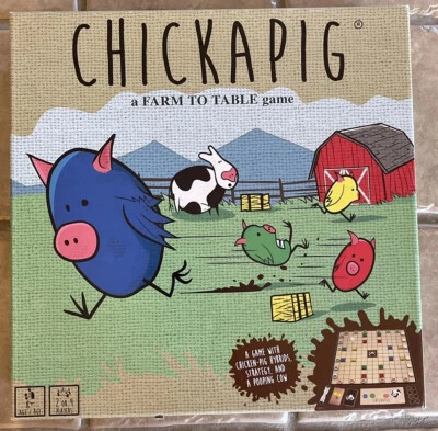 Chickapig a Farm To Table Game 1st Edition Buffalo Games & Puzzles Complete Read - Image 1 of 4