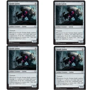 4 x GEODE GOLEM NM Commander 2018 mtg Grey - Artifact Unc - Bild 1 von 1