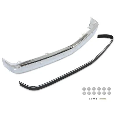 Chrome Front Bumper Face Bar Trim For Chevy GMC C/K 1500 2500 3500 Yukon 88-00 - Image 1 of 4