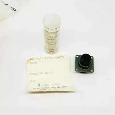Bendix MS3122E-12-3P Circular Mil Spec Connector w/ M39029/31-228 Contact Pins - Image 1 of 4