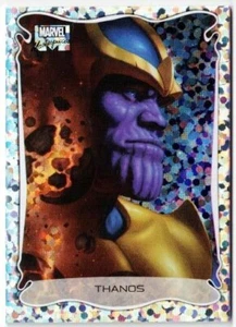 Marvel Masterpieces 2022: Small Dots Holofoil #8 Thanos - Picture 1 of 1