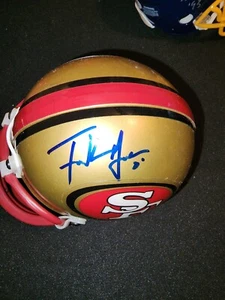 Frank Gore San Francisco 49ers Signed Mini Helmet PSA #2 - Picture 1 of 2