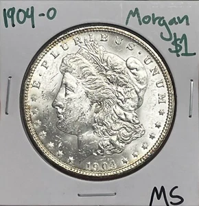 1904 O Morgan Silver Dollar MS ( RAW2072 ) - Picture 1 of 4
