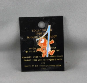 1988 Summer Games Pin - Hodori with the Number 1 - Inlaid Pin - Picture 1 of 3