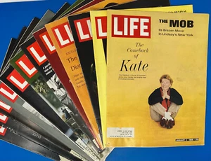 LIFE Magazines Jan-Mar 1968, Lot of 12, Katherine Hepburn, Faye Dunaway, Vietnam - Picture 1 of 14