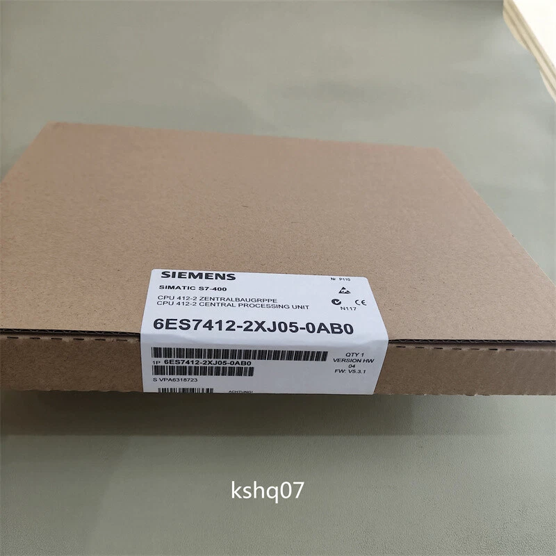 1pc New Siemens S7-400CPU module 6ES7412-2XJ05-0AB0 6ES7 412-2XJ05-0AB0 - Image 1 of 1