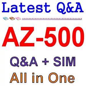 MS Best Exam Practice Material für AZ-500 Prüfung Q & A + Sim - Bild 1 von 1