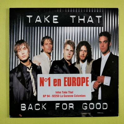 Take That – Back For Good - CD 2 Titoli - Sure (Live) - N° 1 IN Europe - 1995 - Immagine 1 di 4