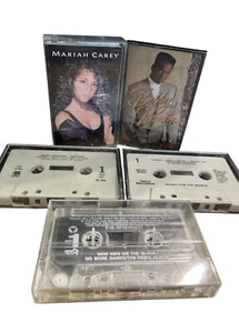 Janet Jackson Mariah Carey Bobby Brown Nkotb neuf enfants vintage cassettes cassettes amusantes - Photo 1/11