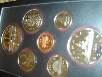 1984 Canada Proof Double Dollar Set (7 Coins Cent to Silver Dollar Mint Set RJ) - Image 1 of 4