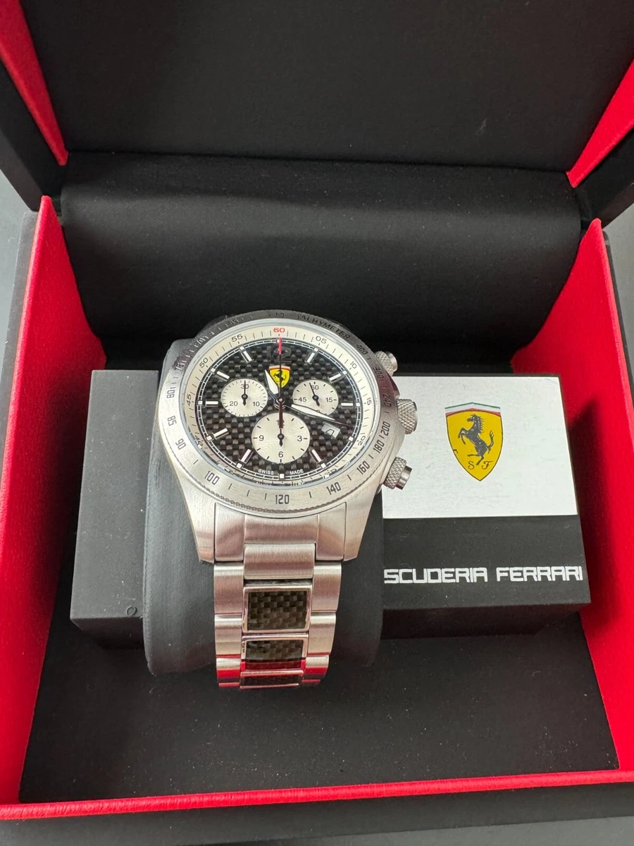 Ferrari Stainless Steel Case 50 m (5 ATM) Water Resistance