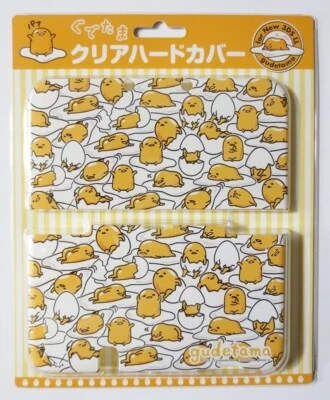 Gudetama Clear Hard Case Cover for NEW Nintendo 3DS LL XL Sanrio Japan - Image 1 of 3