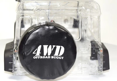 Absima Ersatzrad Crawler mit Abdeckung und Metallhalterung (108mm) Scale Zubehör - Bild 1 von 4