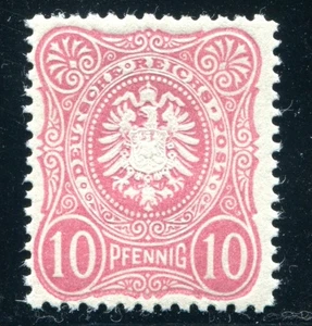 GERMANY 1880 41abCE * NARROW FORMAT very BEAUTIFUL signed J-LANTELME BPP (N1506 - Picture 1 of 2
