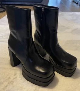 Asos Damenstiefel Größe 6 Plateau hoher Absatz - Bild 1 von 8