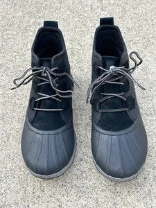 Sorel Out N About III Classic Waterproof Boots Women’s Size 12 Black/Gray EUC - Picture 1 of 15