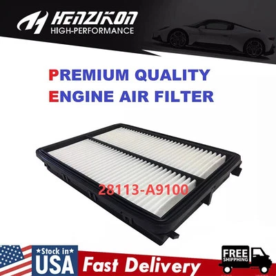 Filtro de aire motor premium 28113-A9100-00 HYUNDAI PALISADE SANTA FE SPORT KIA. Foto 1 de 4