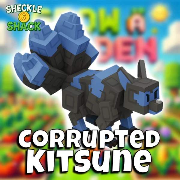 CORRUPTED KITSUNE🦊💢 GROW A GARDEN🪴 🎮ROBLOX (Fast Delivery🚀!)