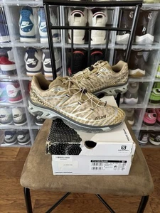 Size 11 - Salomon XT-6 x Palace Skateboards Kelp Quarry Sand Camo RARE OG ALL - Picture 1 of 9