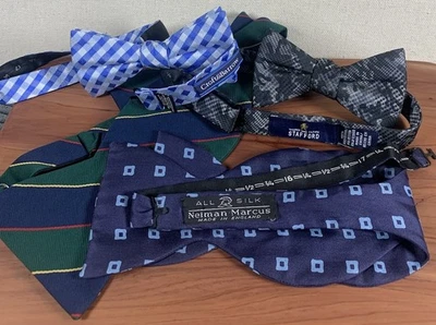 Lote de pajaritas a rayas para hombre Neiman Marcus Stafford Croft & Barrow Foto 1 de 4