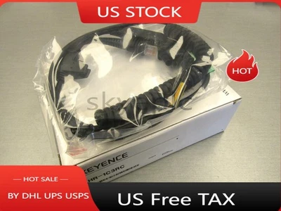 KEYENCE HR-1C3RC Hand Hold Barcode Scanner Cable RS-232 New - Image 1 of 4