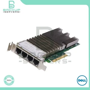 08XJ7 Dell X710-T4 4-Port 10Gb BASE-T PCI-e 3.0 x8 RJ-45 Ethernet Adapter 008XJ7 - Afbeelding 1 van 3