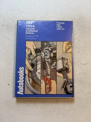 Guía del motor manual de reparación de servicio de taller Triumph TR4-A 1961-1967 Foto 1 de 4