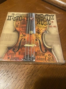 The Complete History of Country Music - 1923-1962 Various Artists 4 CD Set - NEW - Bild 1 von 5
