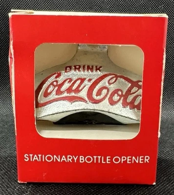 New in Box Vintage Coca Cola Stationary Bottle Opener Starr "X" Old Stock - Image 1 of 4