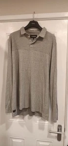 Firetrap Long Sleeved Polo Shirt 3XL 50 inches - Picture 1 of 6