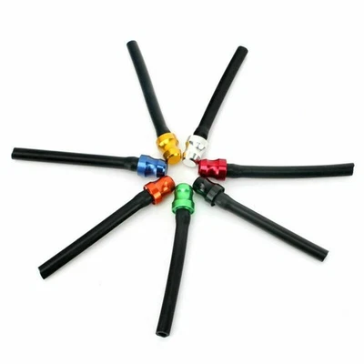 Red Fuel Gas Cap Vent Hose Valve Breather Pipe For Honda CRF250R CRF450R CRF450X - Image 1 of 4