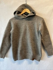 Mountain Meadow Cloud Peak Wool Hoodie OHNE Tasche Größe Small grau - Bild 1 von 7