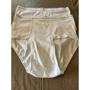 De Colección Fruit of the Loom FTL Calzoncillos de Algodón Blanco para Hombre Paquete de 2X Grandes NUEVO - Imagen 1 de 6