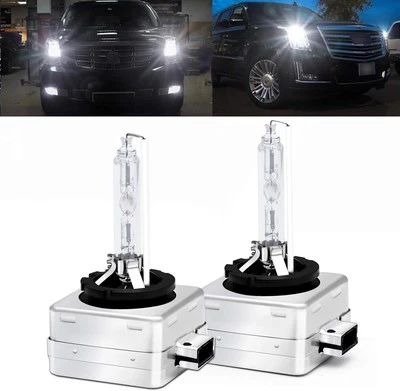 2PCS D1C D1S D1R 6000K White HID Xenon Headlight Light Bulbs Replacement - Image 1 of 4