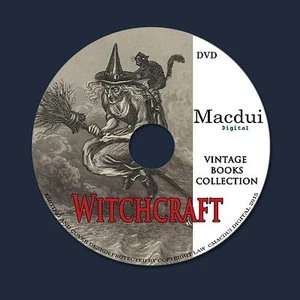 Witchcraft Vintage Books Collection 133 PDF E-Books on 1 DVD Sorcery,Demonology - Imagen 1 de 12