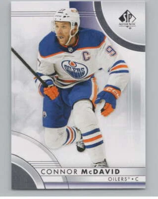 2023-24 SP Authentic #1 Connor McDavid  Edmonton Oilers V99826 - Image 1 of 3