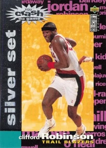 Clifford Robinson Silver Set You Crash The Game Basketball 95 Upper Deck #C27 - Picture 1 of 2