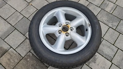 1x Ersatzrad 215/55 R16 95H VW Sharan 7M0601025G BBS Alufelge 7x16 ET59 - Bild 1 von 4