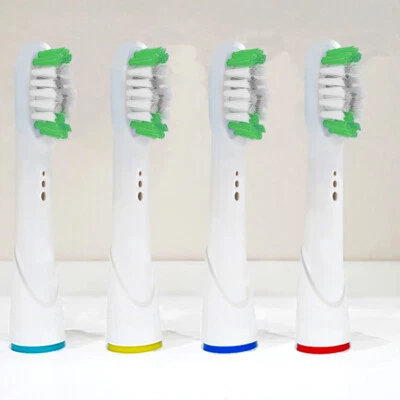 4 TESTINE COMPATIBILI CON SPAZZOLINI ELETTRICI ORAL B ORALB TESTINA hg