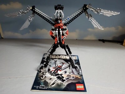 LEGO Bionicle Turaga Dume y Nivawk 8621, completo con instrucciones, sin caja Foto 1 de 4