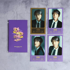 BTS 2020 Bang Bang Con The Live Official Message Photo Card - Suga Yoongi - Picture 1 of 16