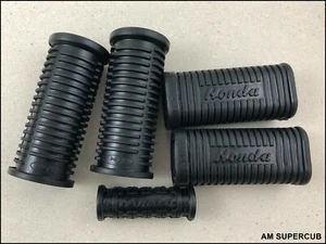 REPOSAPIÉS DE GOMA PARA ARRANCAR PATADA HONDA DDREAM 305 C72 C77 CA72 CA77, STEP PILLION - Imagen 1 de 8
