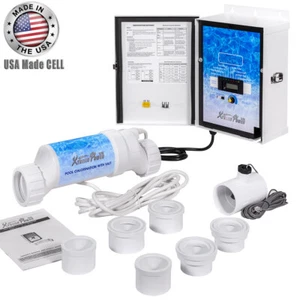 Sistema de interruptor de flujo generador de cloro para piscina 40 k galones de capacidad piscina sal 115 V - Imagen 1 de 1